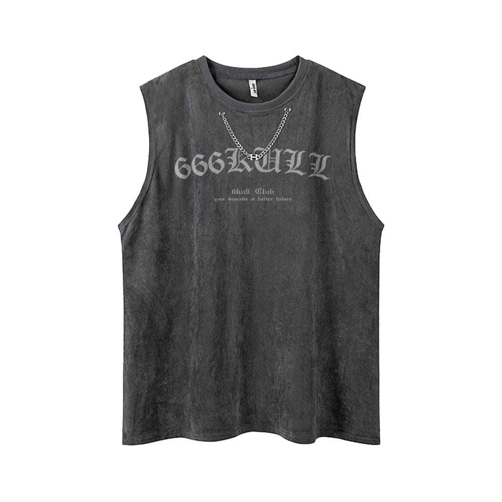 6Kull Bone Wings Summer Vest