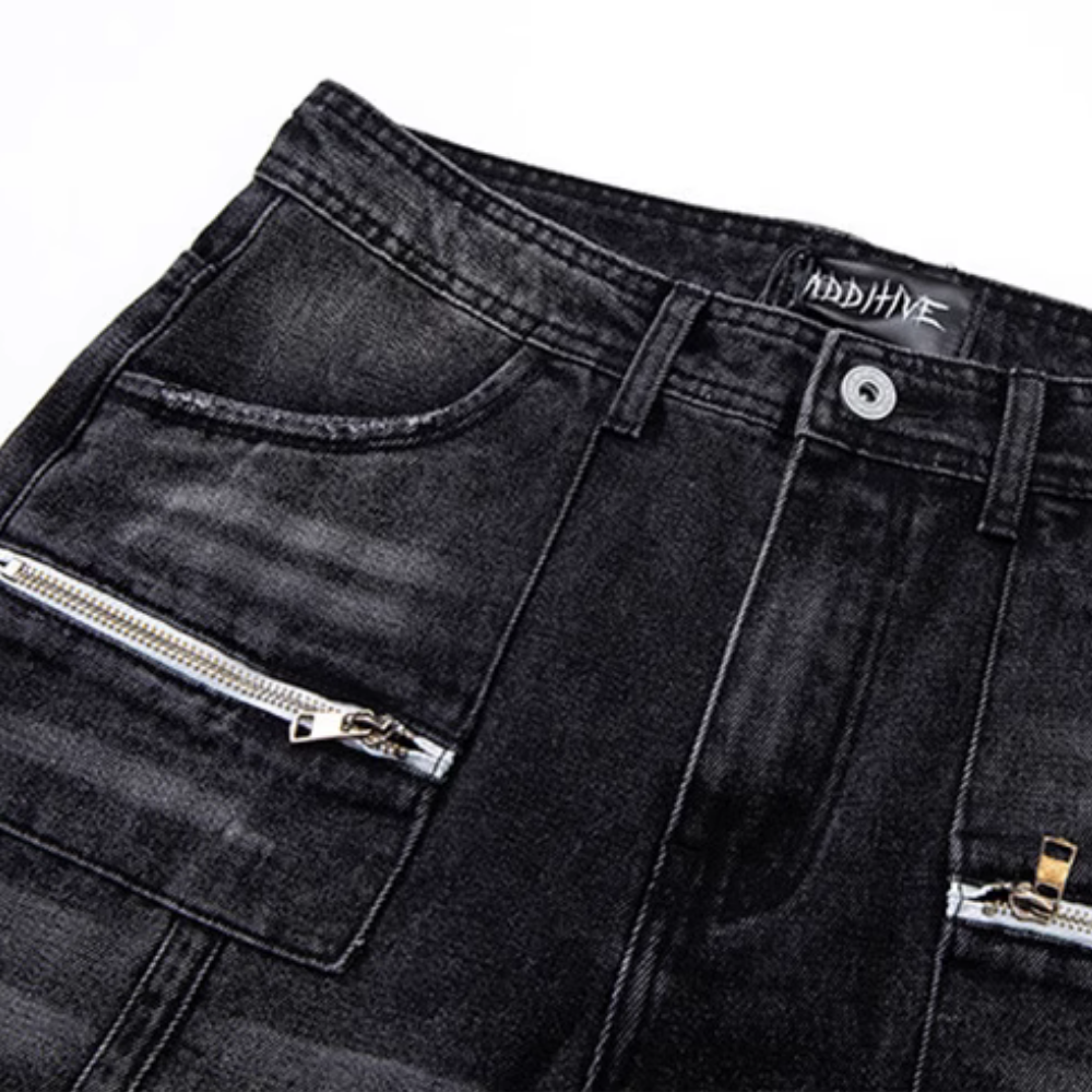Urban Multi-Pocket Jeans
