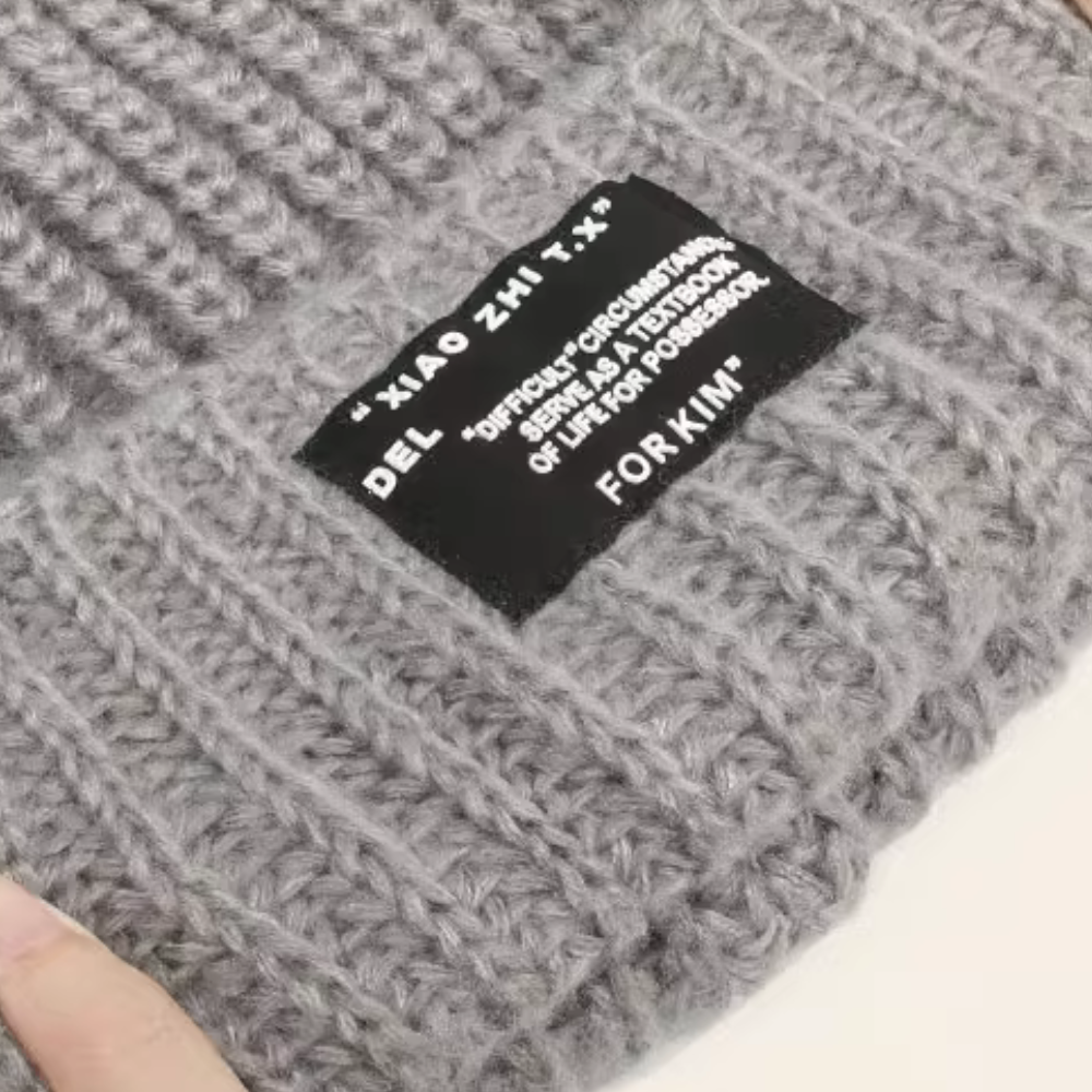 Large Headband Knitted Beanie