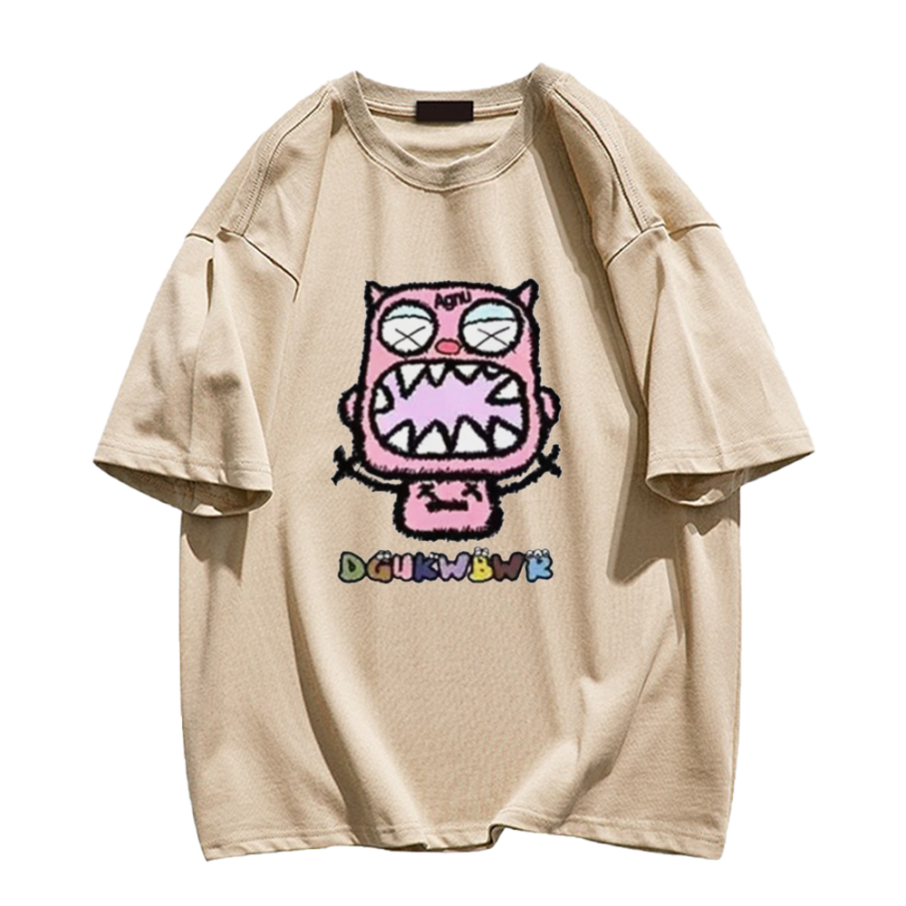 Funny Pink Monster T-Shirt