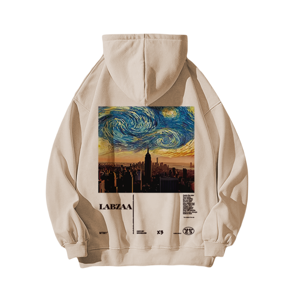 Modern Van Gogh Starry Sky Hoodie