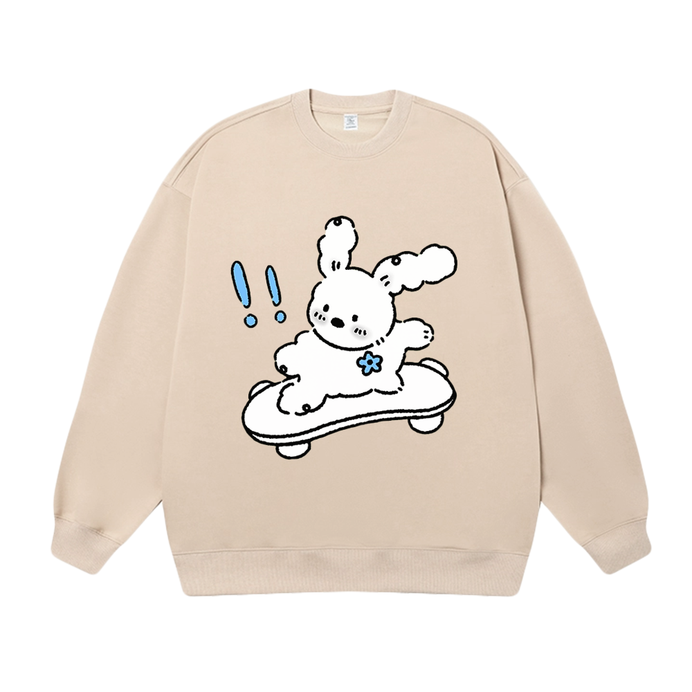 Skateboard Bunny Sweatshirt