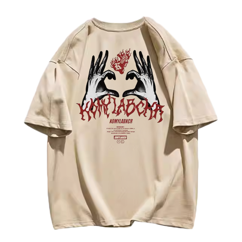 Gesture Letters Flame T-Shirt