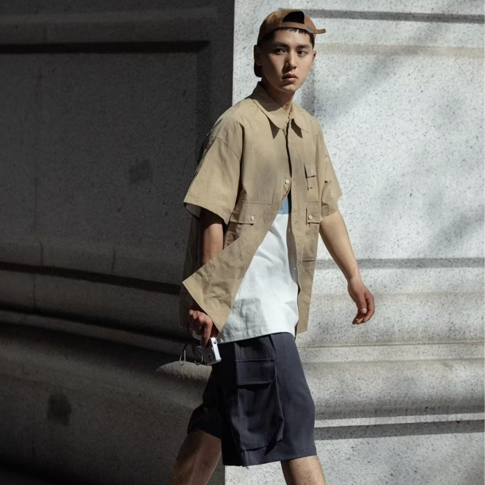 Functional Multi-Pocket Shirt