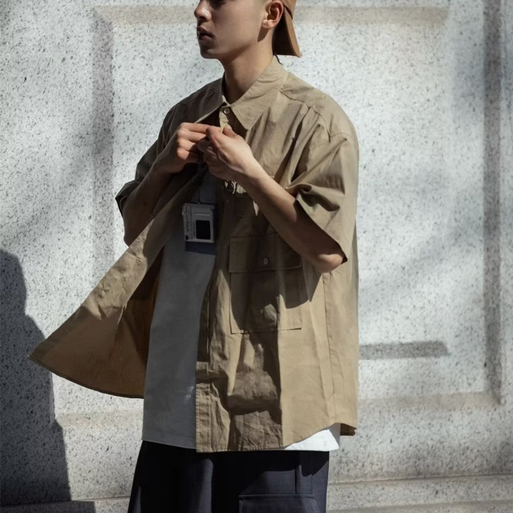 Functional Multi-Pocket Shirt