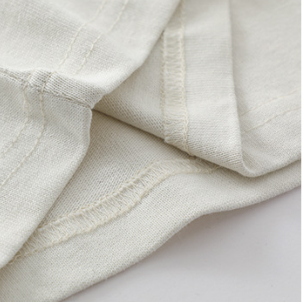 American Contrast Color Fake Two-Piece Sweatshirt