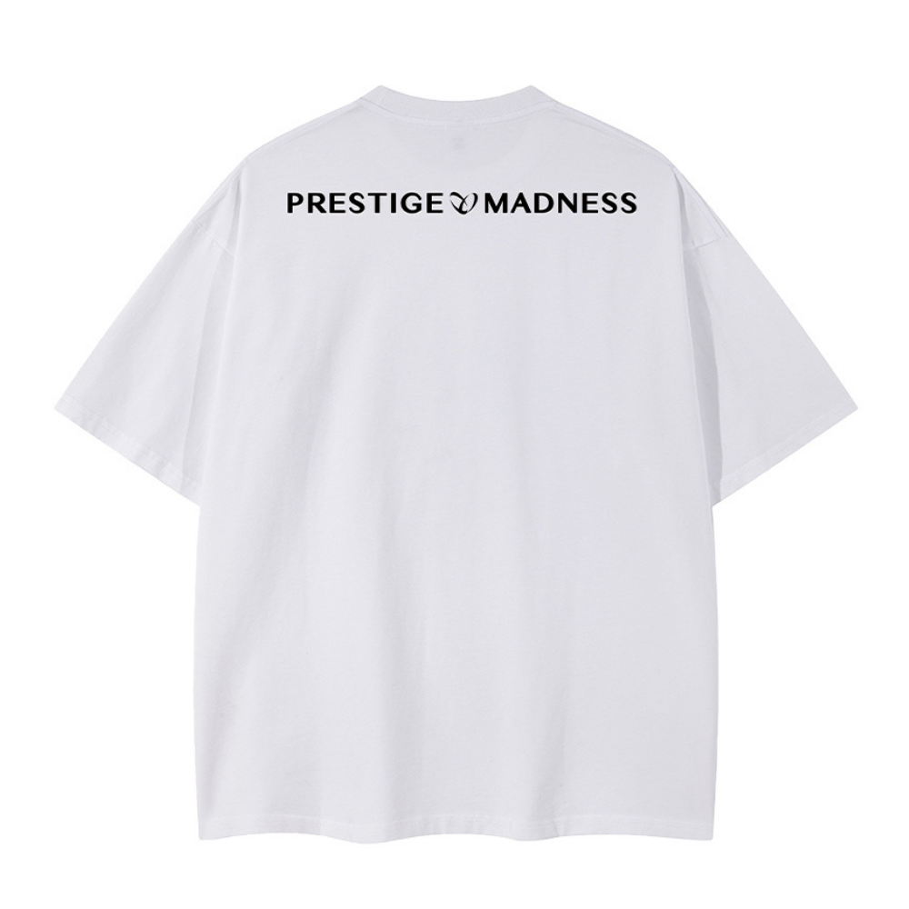 PM | Urban Letter Print Cotton T-shirt