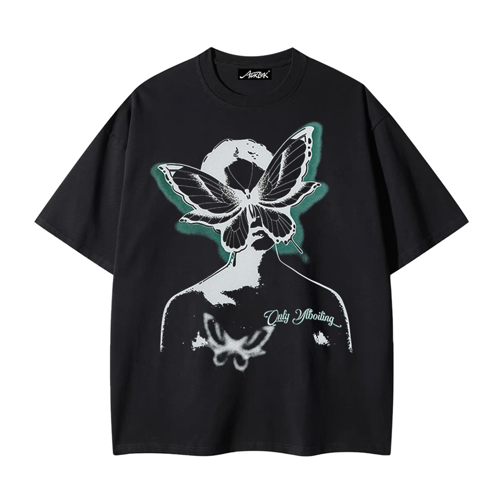 Urban Butterfly Girl T-shirt