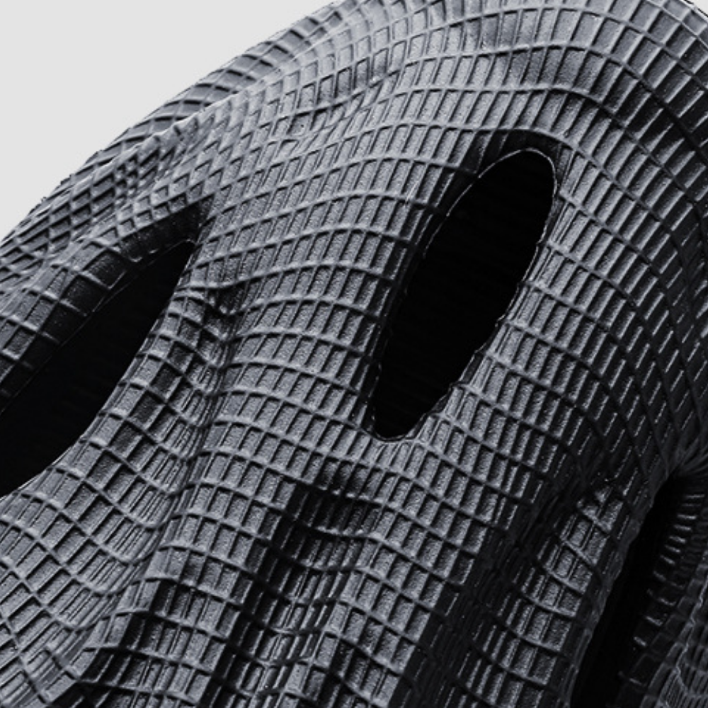 High Street Solid Color Hollow Sandals