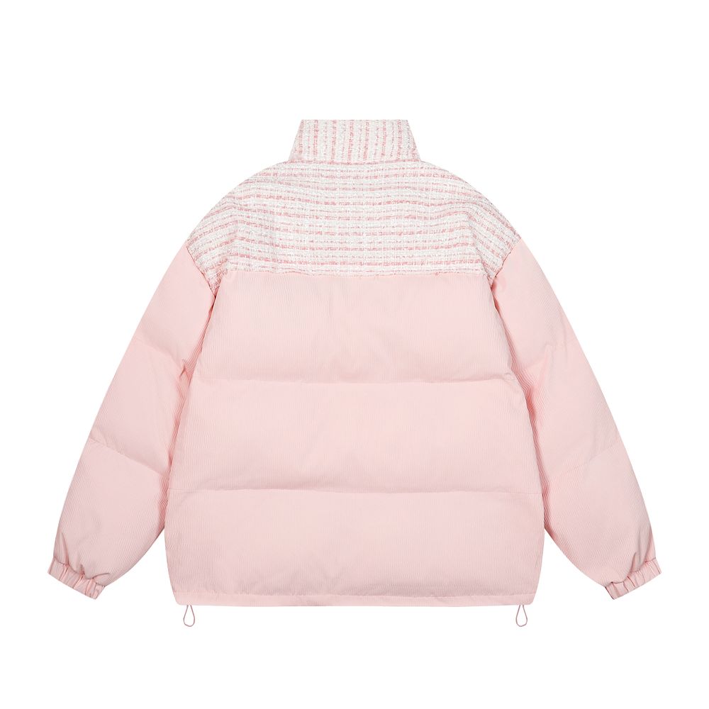 【NOW TREND】Gradient Patch Button Coat