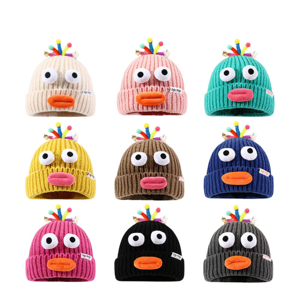 Funny Sausage Mouth Knitted Hat