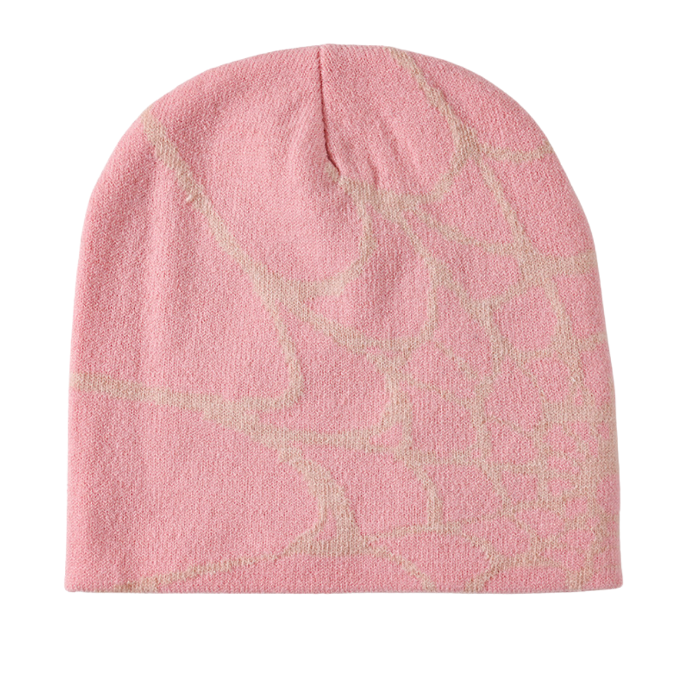 Y2K Spider Web Knit Hat