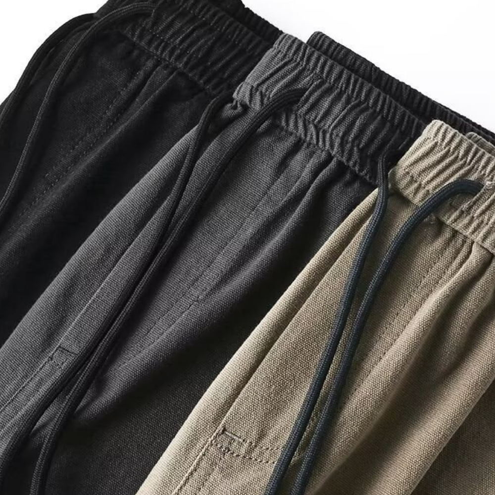 Classic All-Match Straight-Leg Cargo Pants