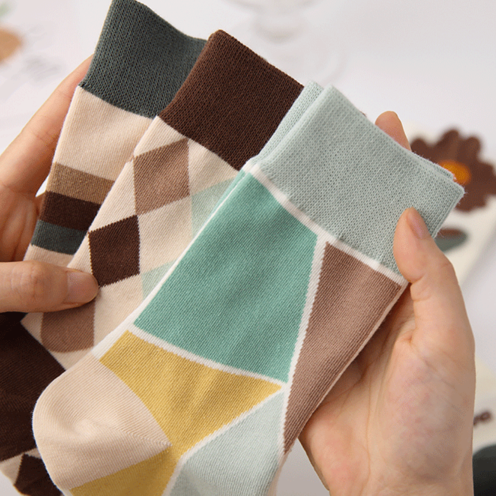 Preppy Creative Socks