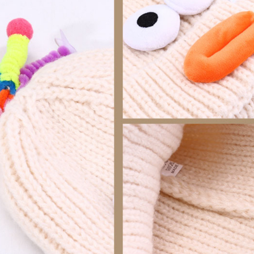 Funny Sausage Mouth Knitted Hat