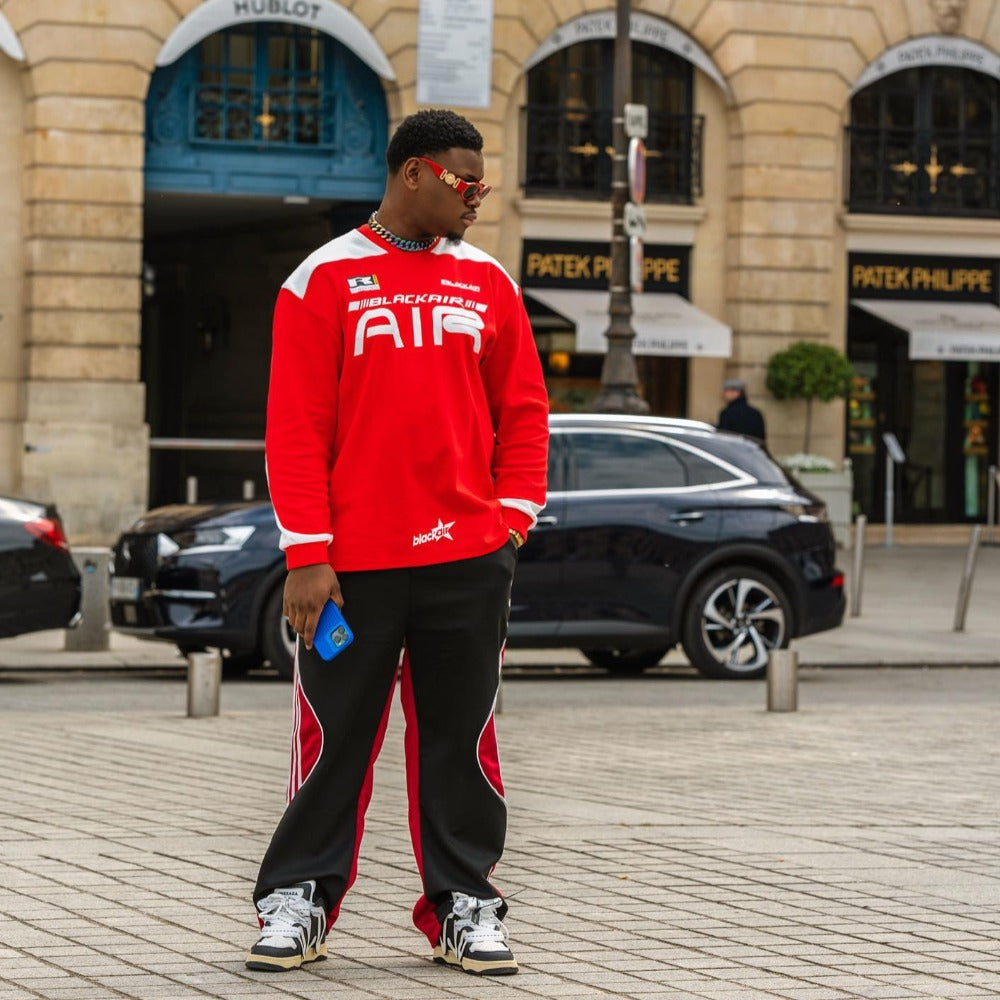 Urban Hip Hop Drawstring Stripe Sweatpants