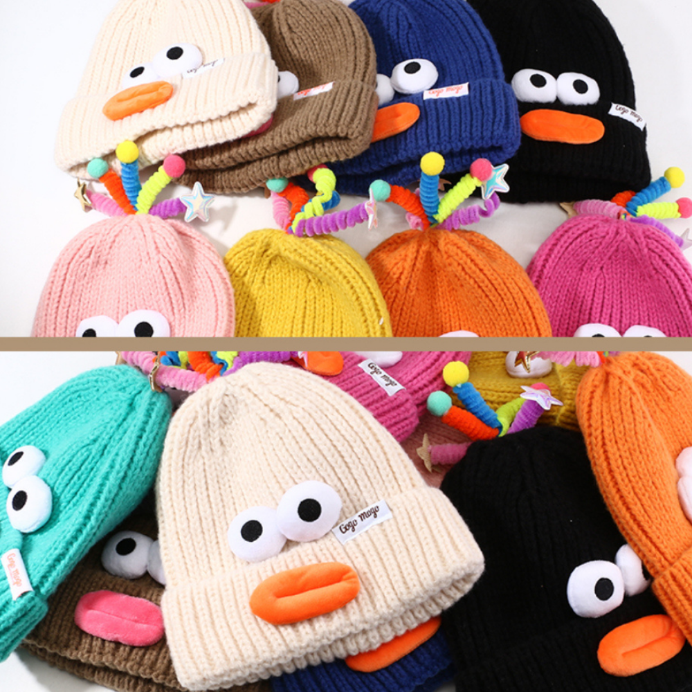 Funny Sausage Mouth Knitted Hat