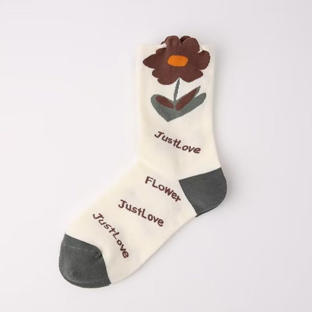 Preppy Creative Socks