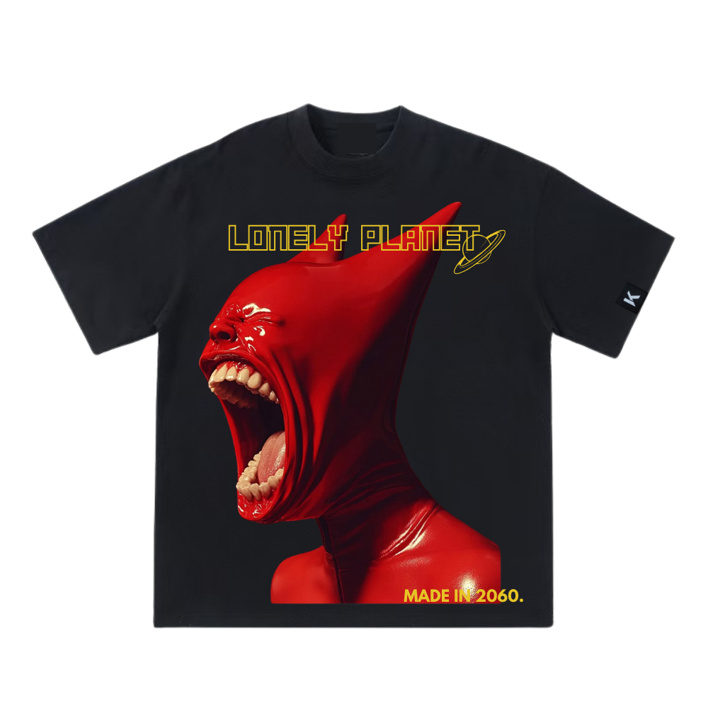 LONELY PLANET Scram Monster 'Devil's horns‘T-shirt (Two)