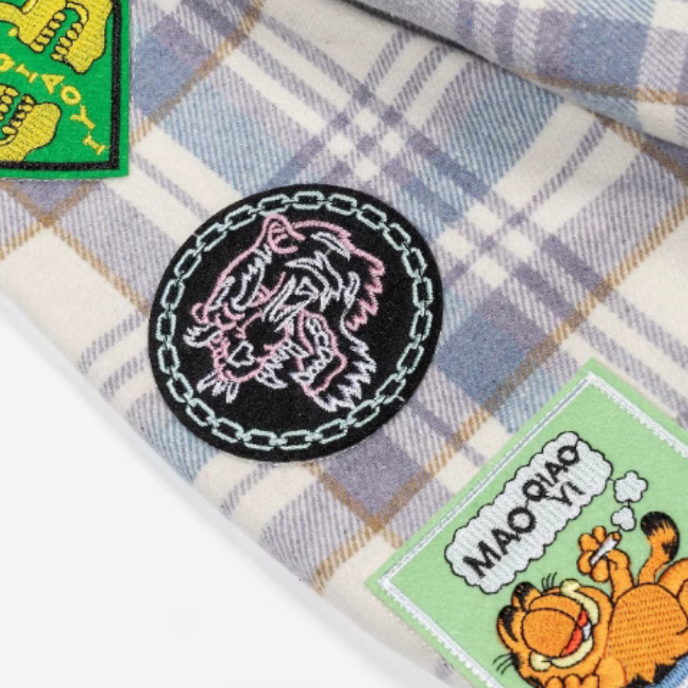 Cartoon Patch Embroidered Shirt