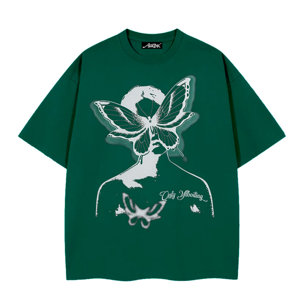 Urban Butterfly Girl T-shirt
