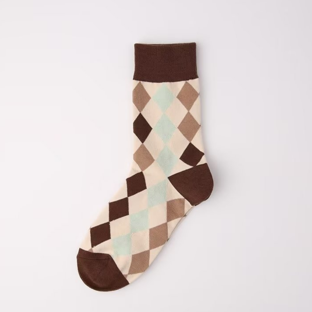 Preppy Creative Socks