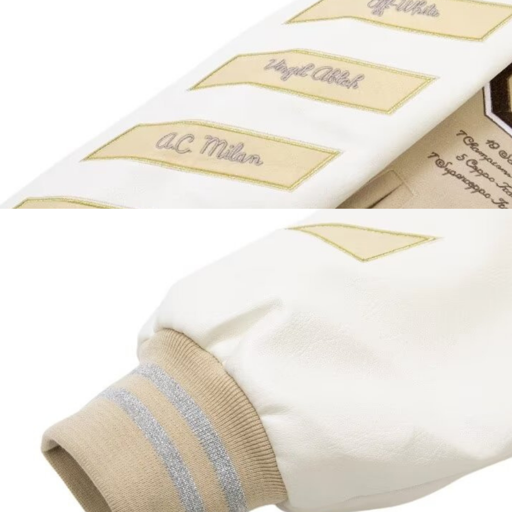 Heavy Magic Wizard Letter Embroidered Jacket