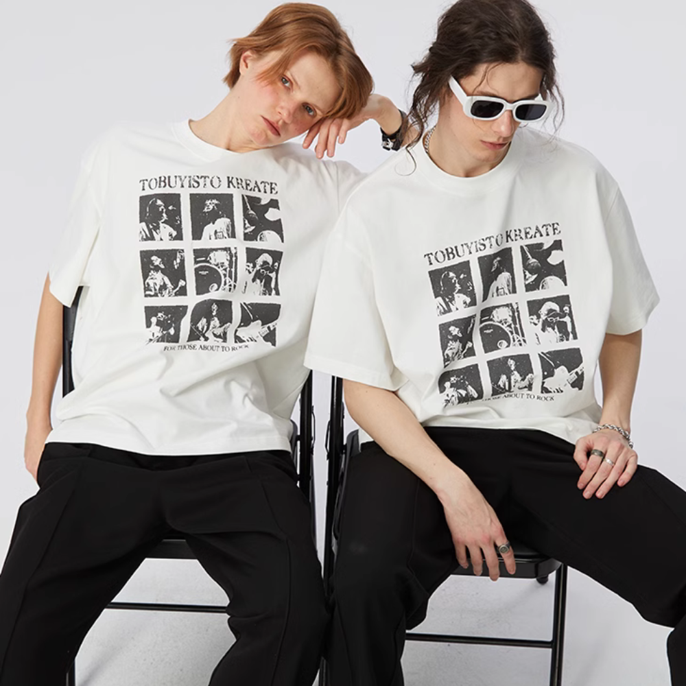 High Street Rock Band T-Shirt