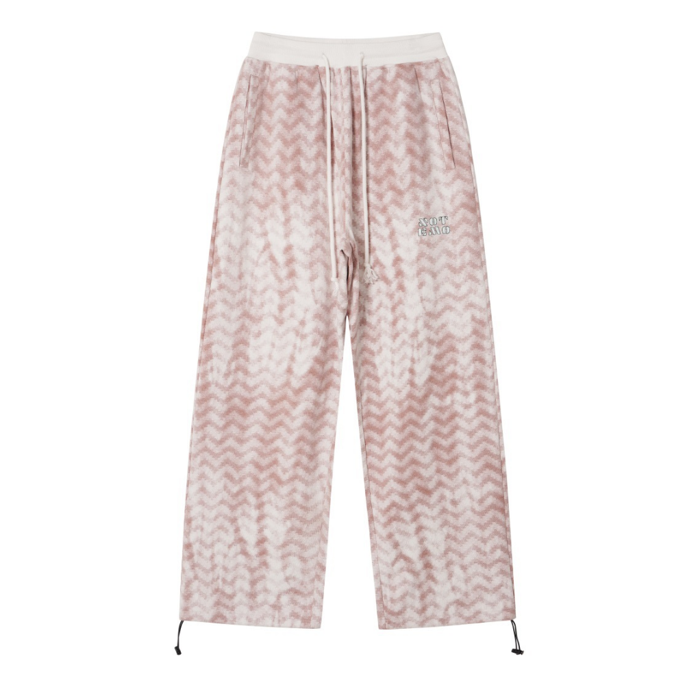 Corrugated Drawstring Sweatpants