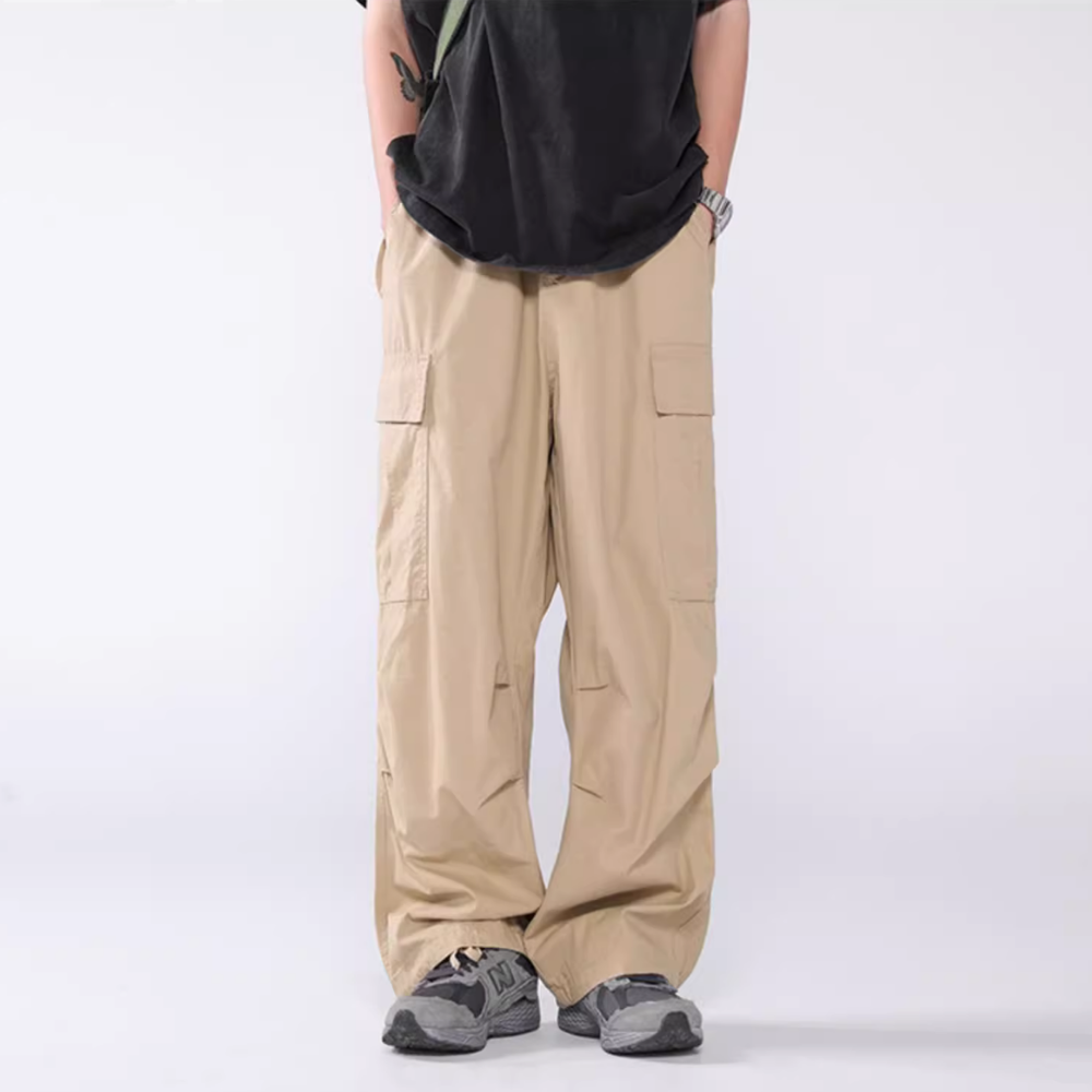 Outdoor Hiking Wide Leg Cargo Pants