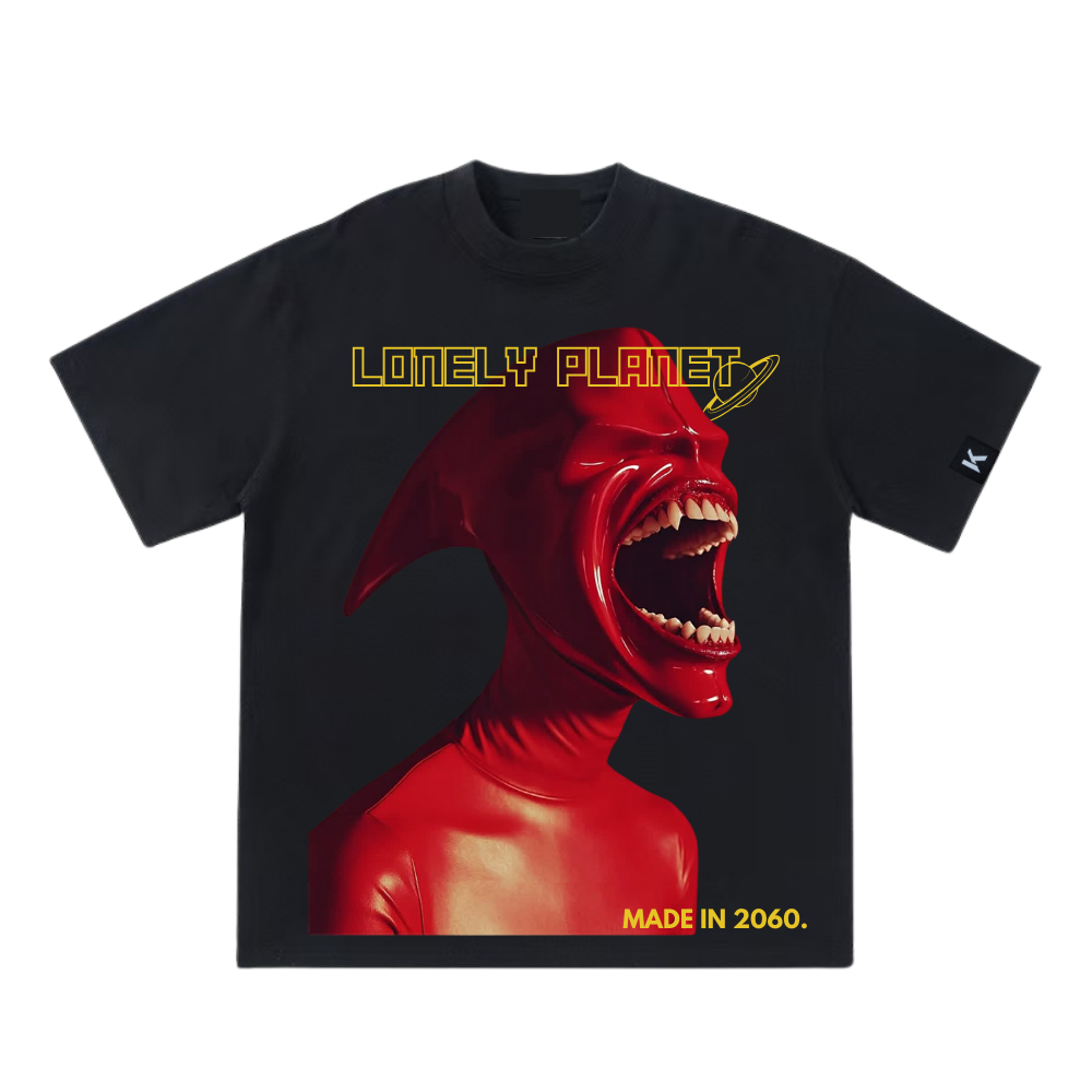 LONELY PLANET Scram Monster 'Devil's horns‘T-shirt (One)