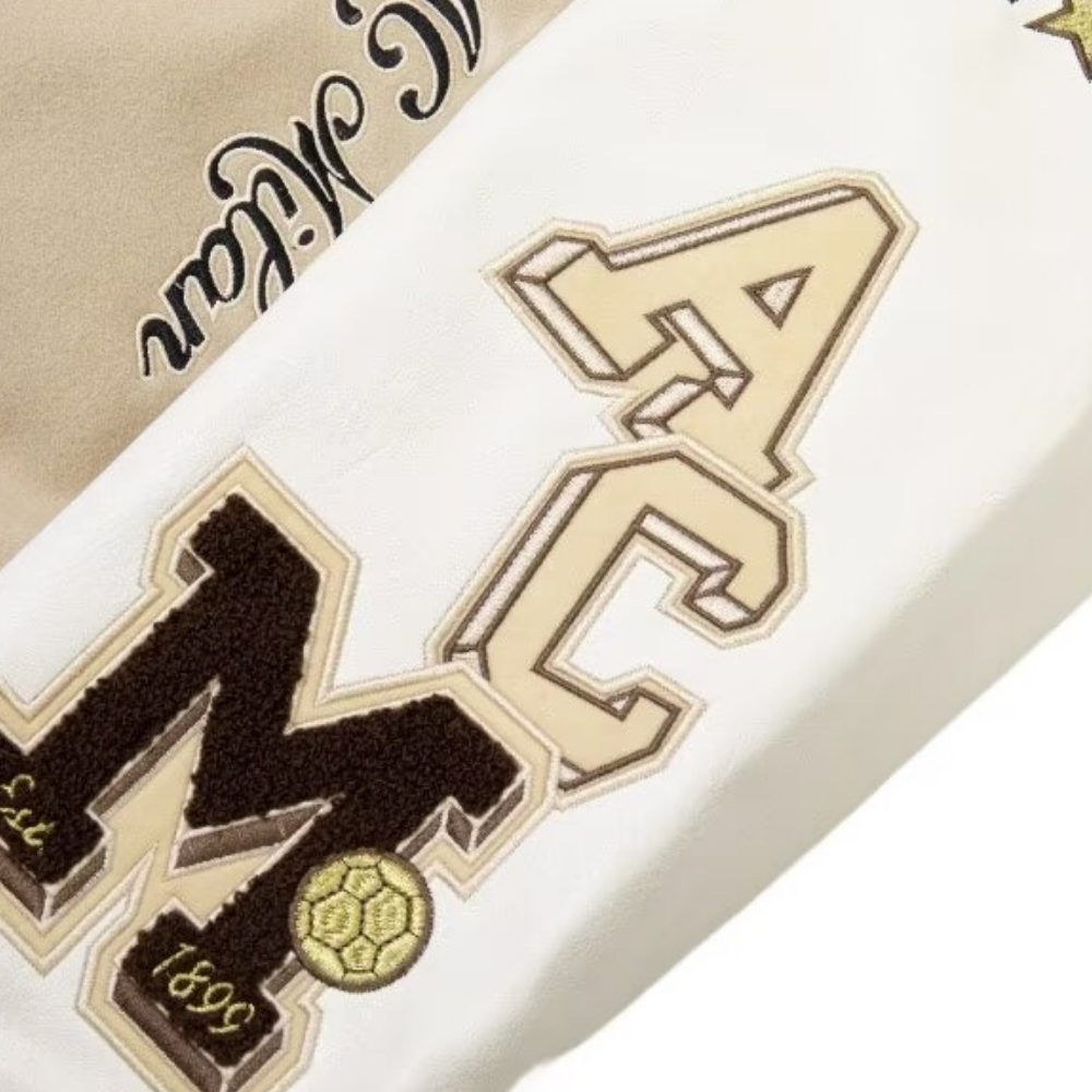 Heavy Magic Wizard Letter Embroidered Jacket