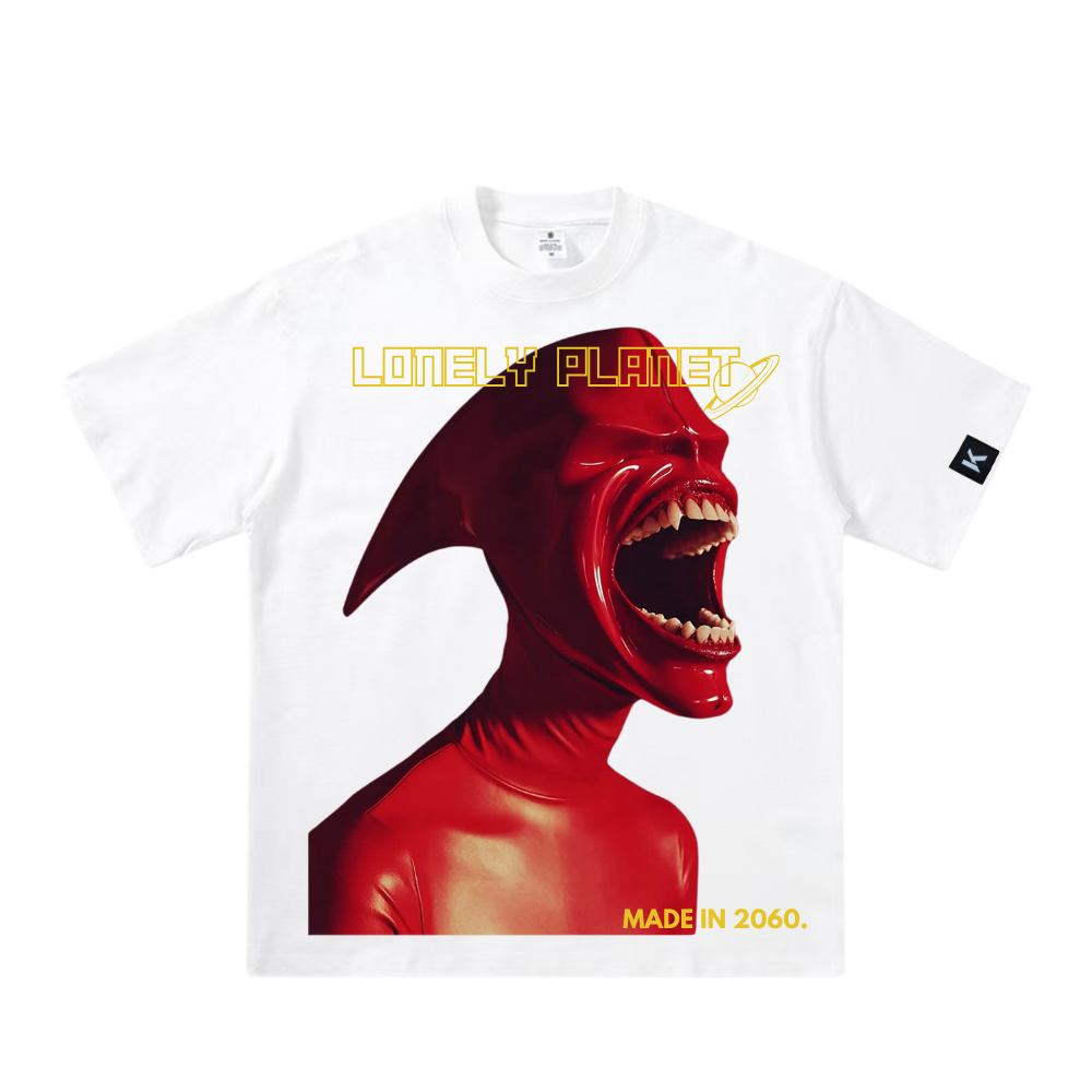 LONELY PLANET Scram Monster 'Devil's horns‘T-shirt (One)