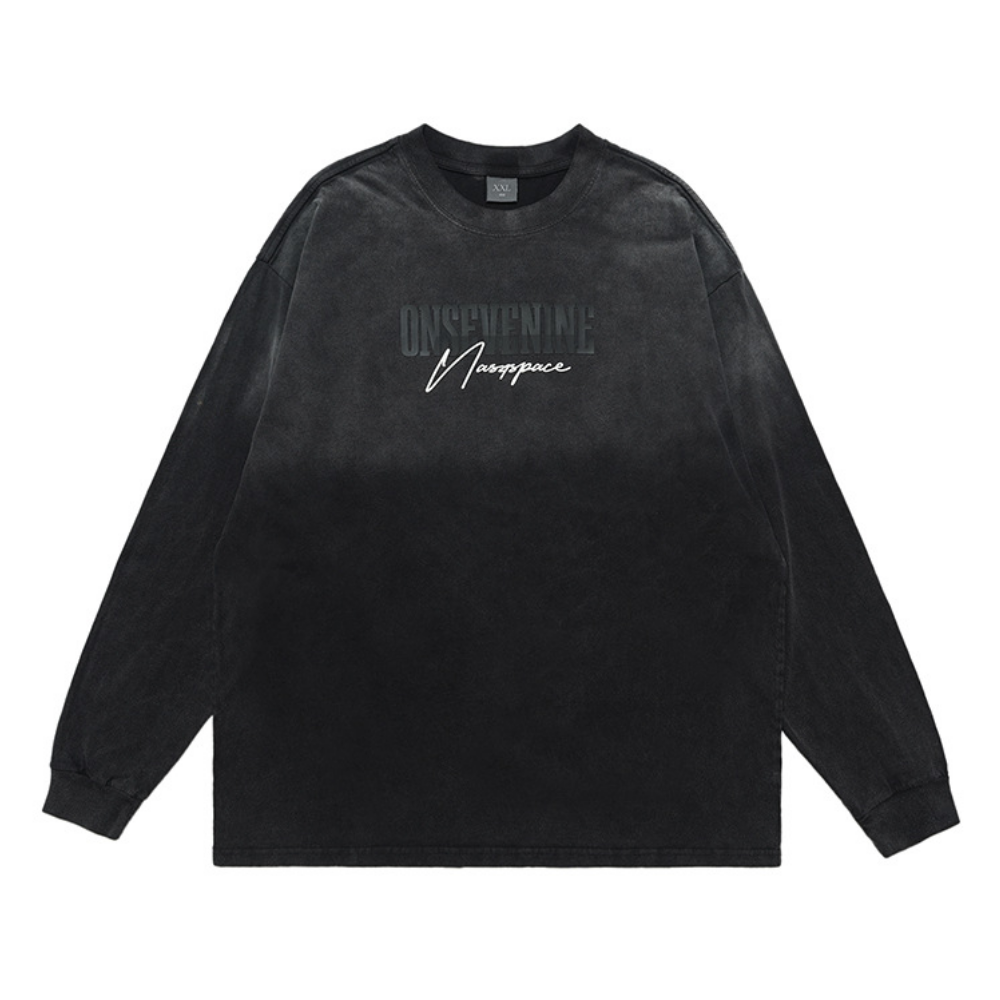 Anime Girl Washed Sweatshirt