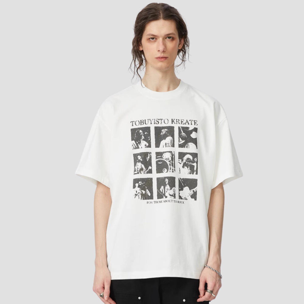 High Street Rock Band T-Shirt