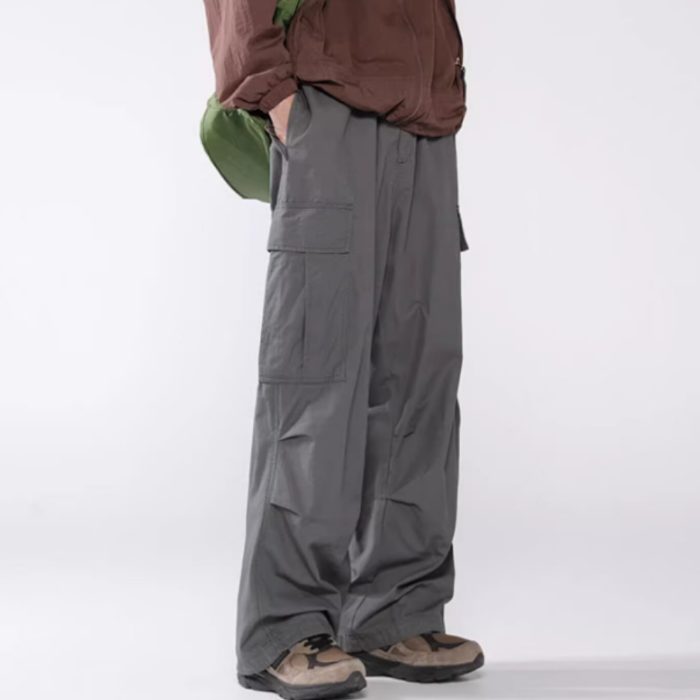 Outdoor Hiking Wide Leg Cargo Pants