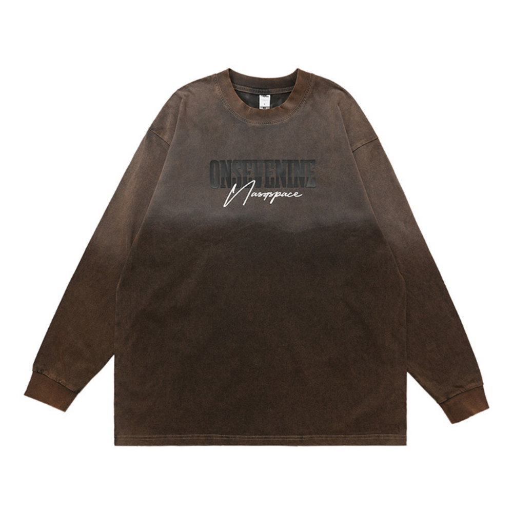 Anime Girl Washed Sweatshirt