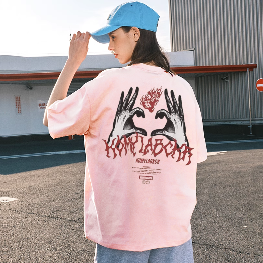 Gesture Letters Flame T-Shirt