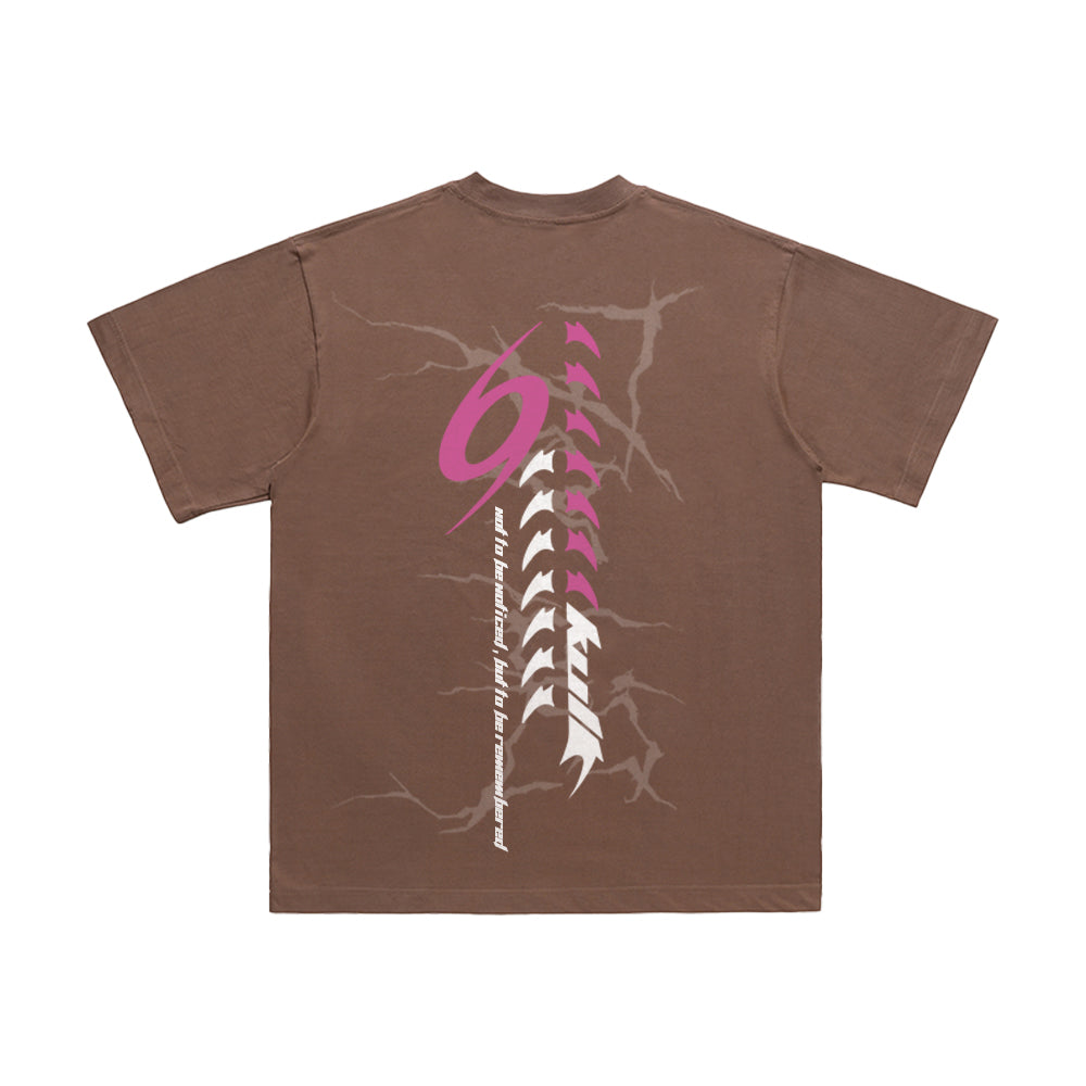 6Kull High Street Lightning Crack T-Shirt