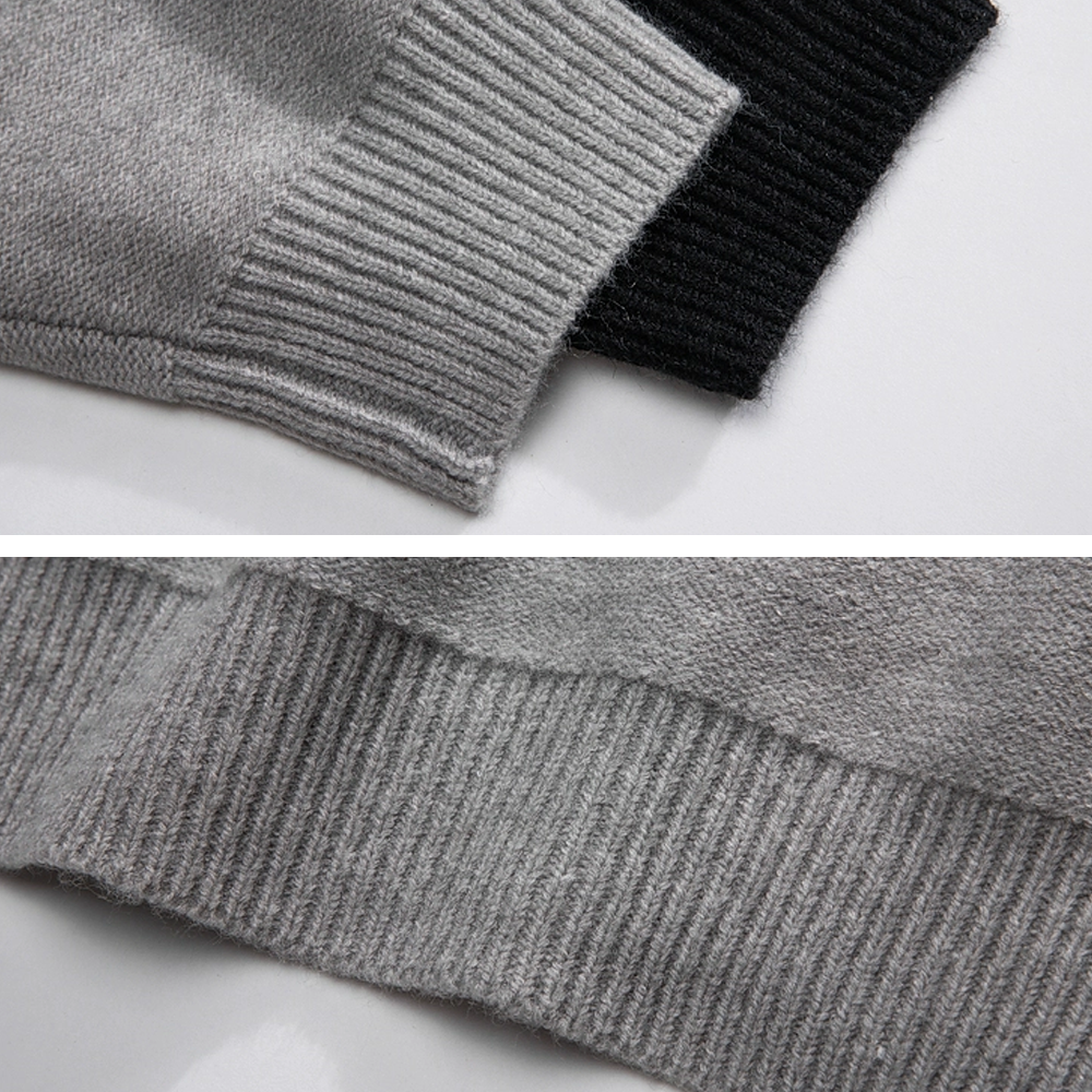 OOC' Soft Tassel Stitching Sweater