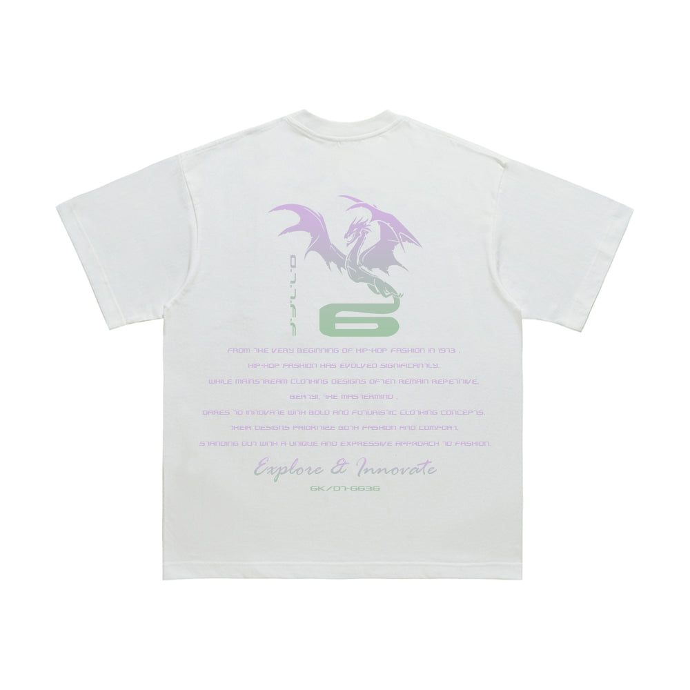 6Kull Hip-Hop Evil Dragon T-Shirt