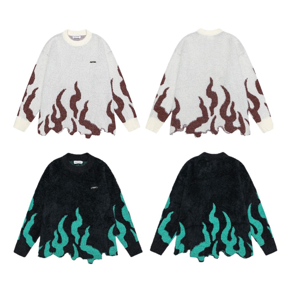 High Street Mink Flame Sweater