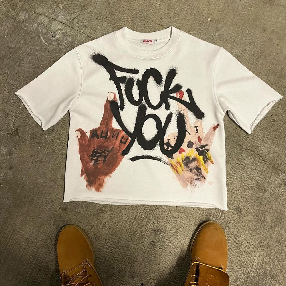 High Street Gesture Print T-Shirt