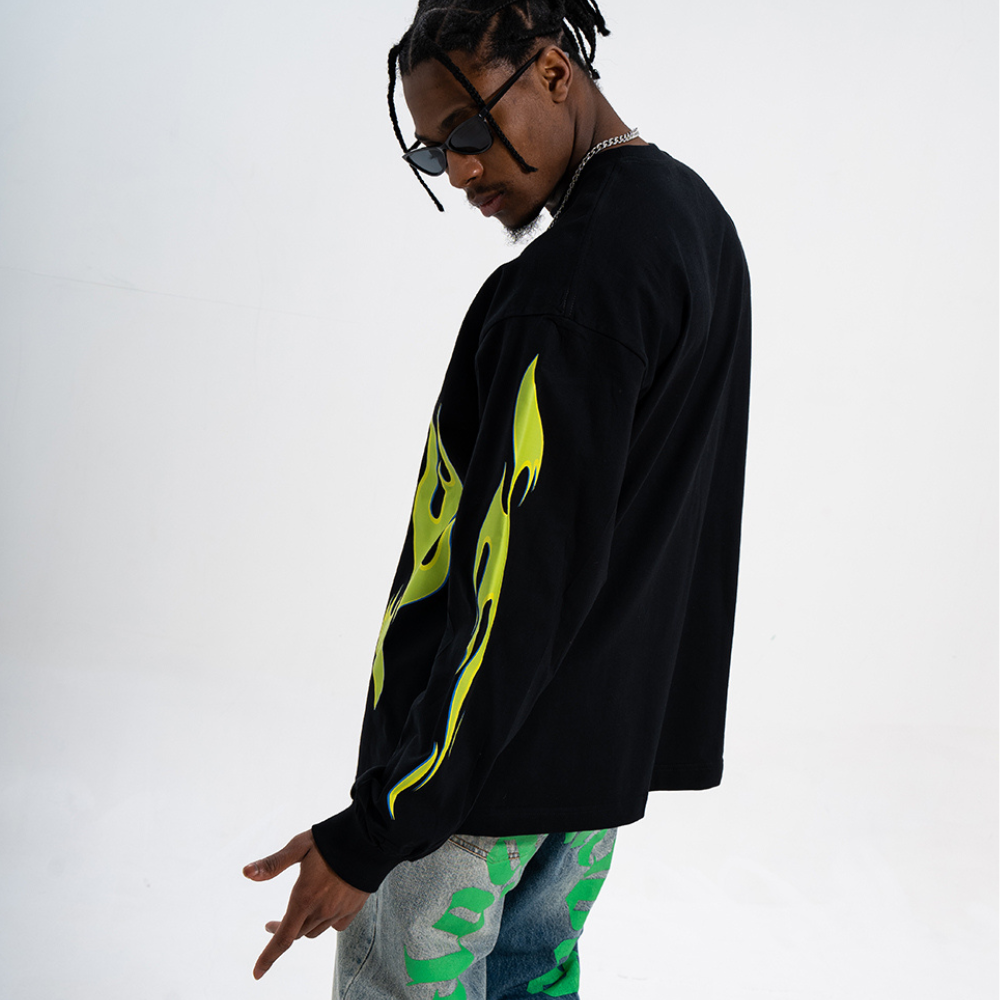 High Street Flame Sweatshirt