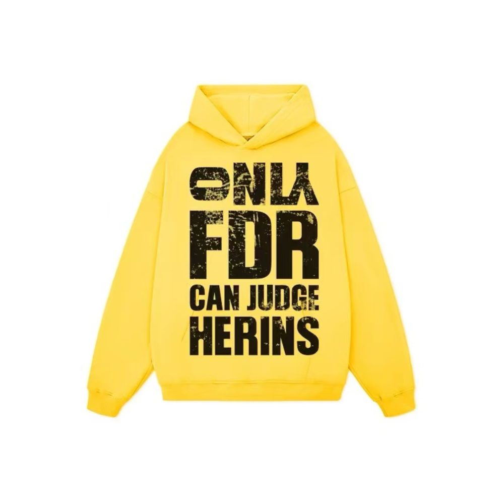 BIG LOGO PRINT HOODIE