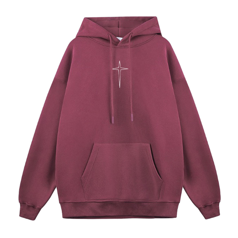Past Future | Street Four-pointed Star Hoodie