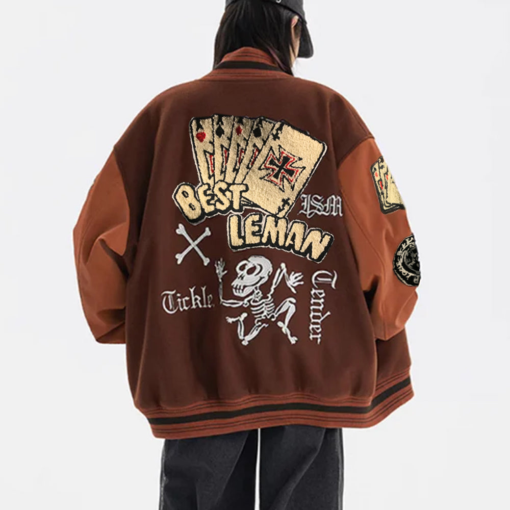 High Street Skull Poker Jacket