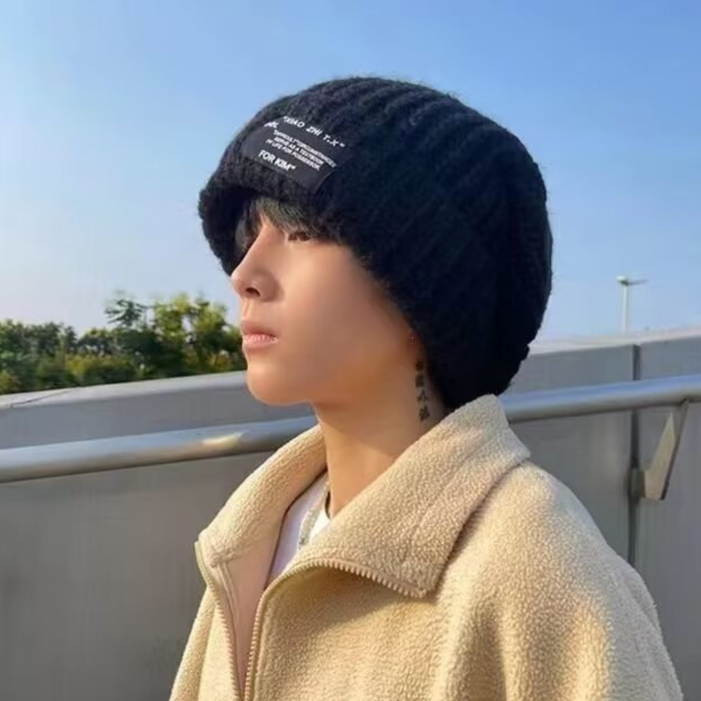 Large Headband Knitted Beanie