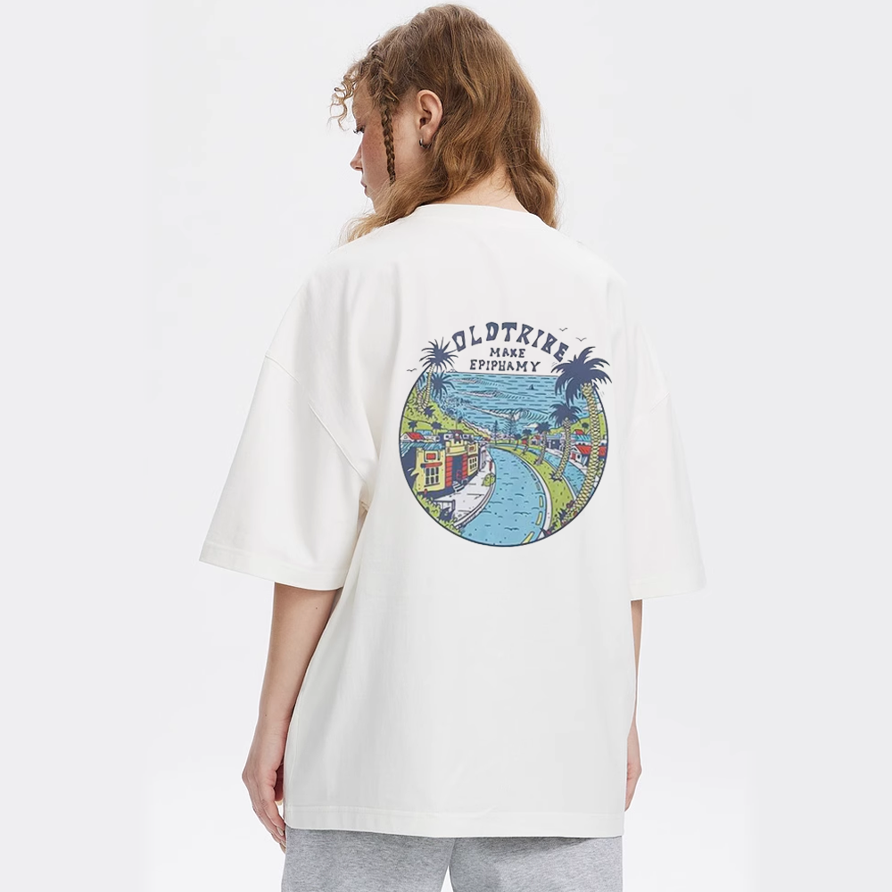 Simple Round Island T-Shirt