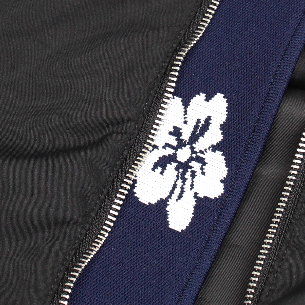 Japanese Floral Embroidered Patchwork Jacket